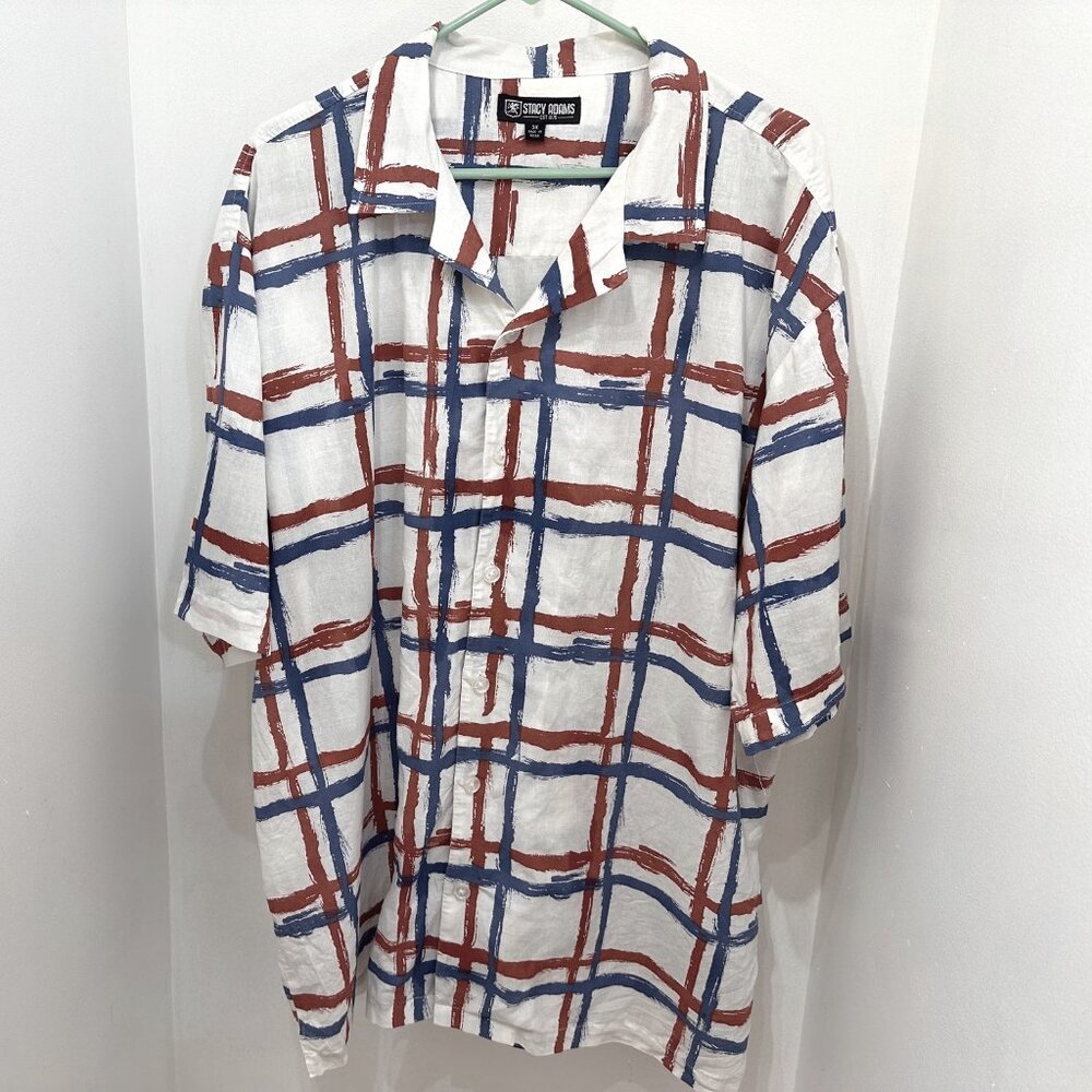 Stacy Adams Button-down Mens 3X